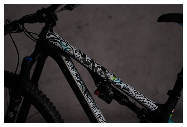 Kit de Protection Cadre Dyedbro Frame Maori Blanc