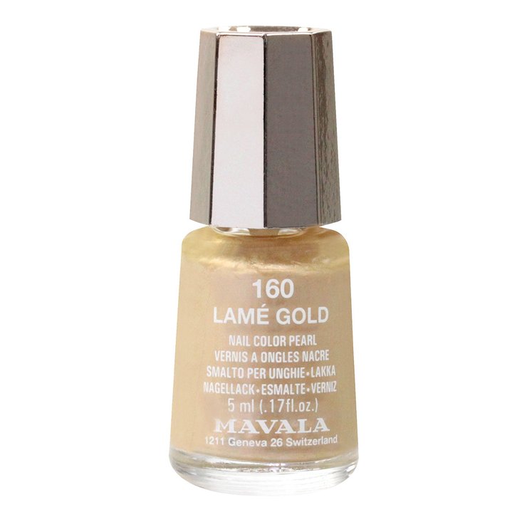 Mini color vernis à ongles 5ml 160 lamé gold
