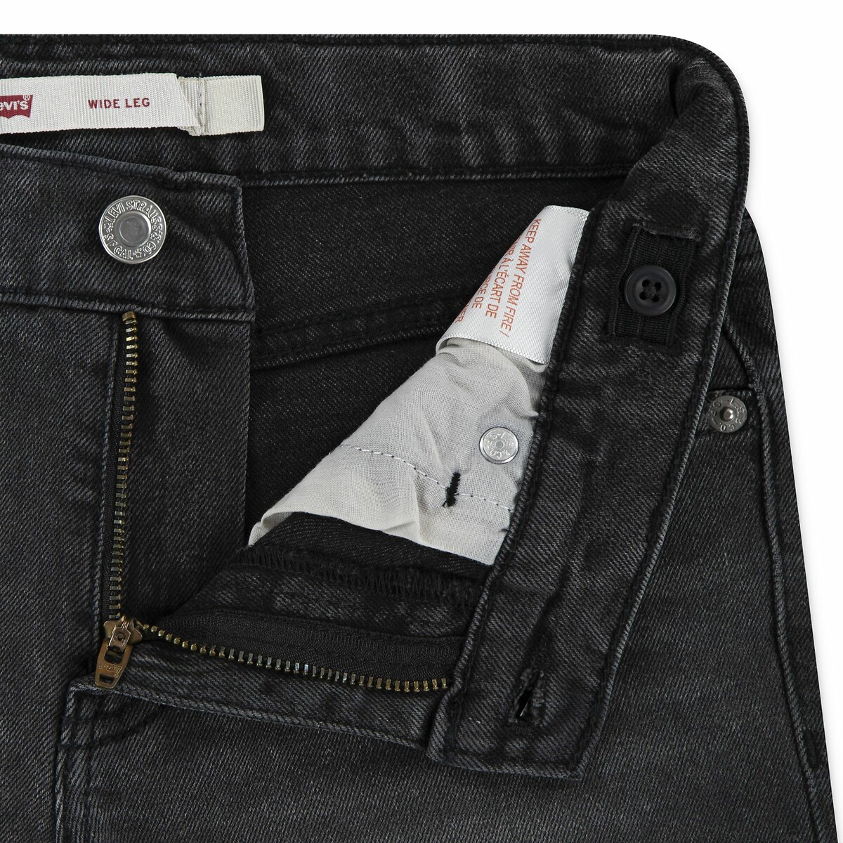 LEVI'S KIDS<br>Calça jeans, perna larga