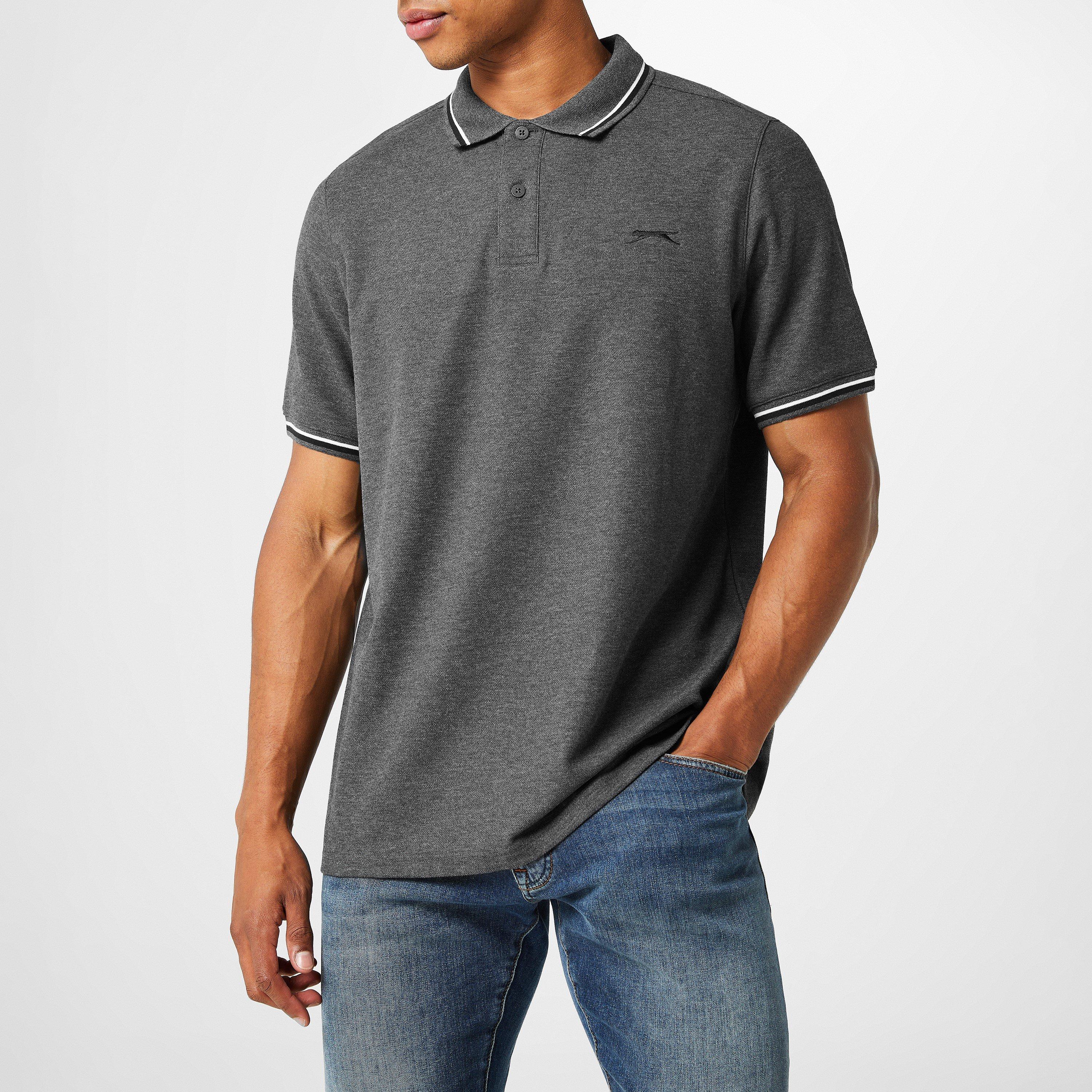 Slazenger Tipped Polo Shirt Mens