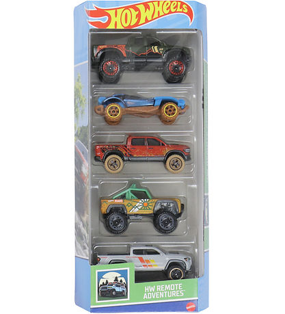 Hot Wheels Autos - 5er-Pack - HW Remote Adventures