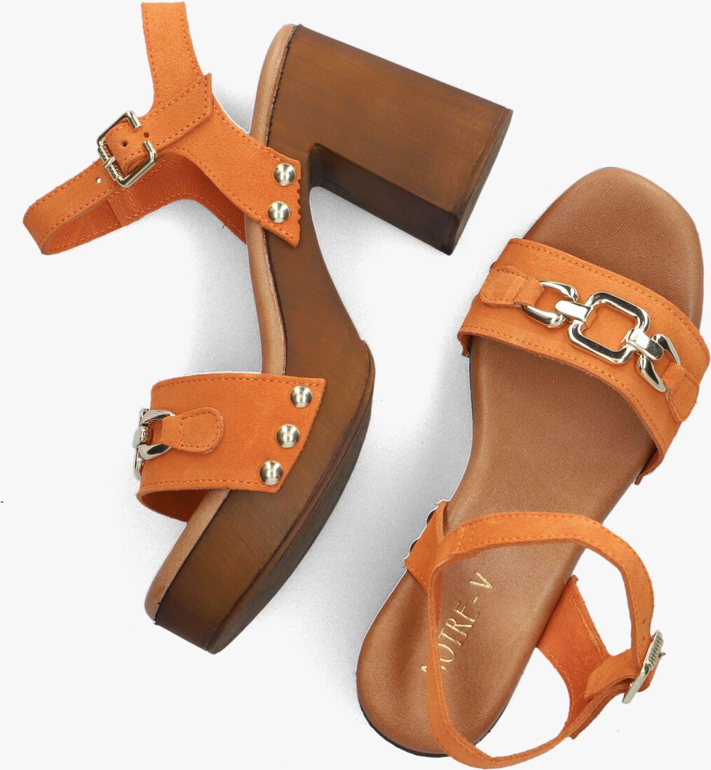 NOTRE-V oranje notre-v sandalen 8635