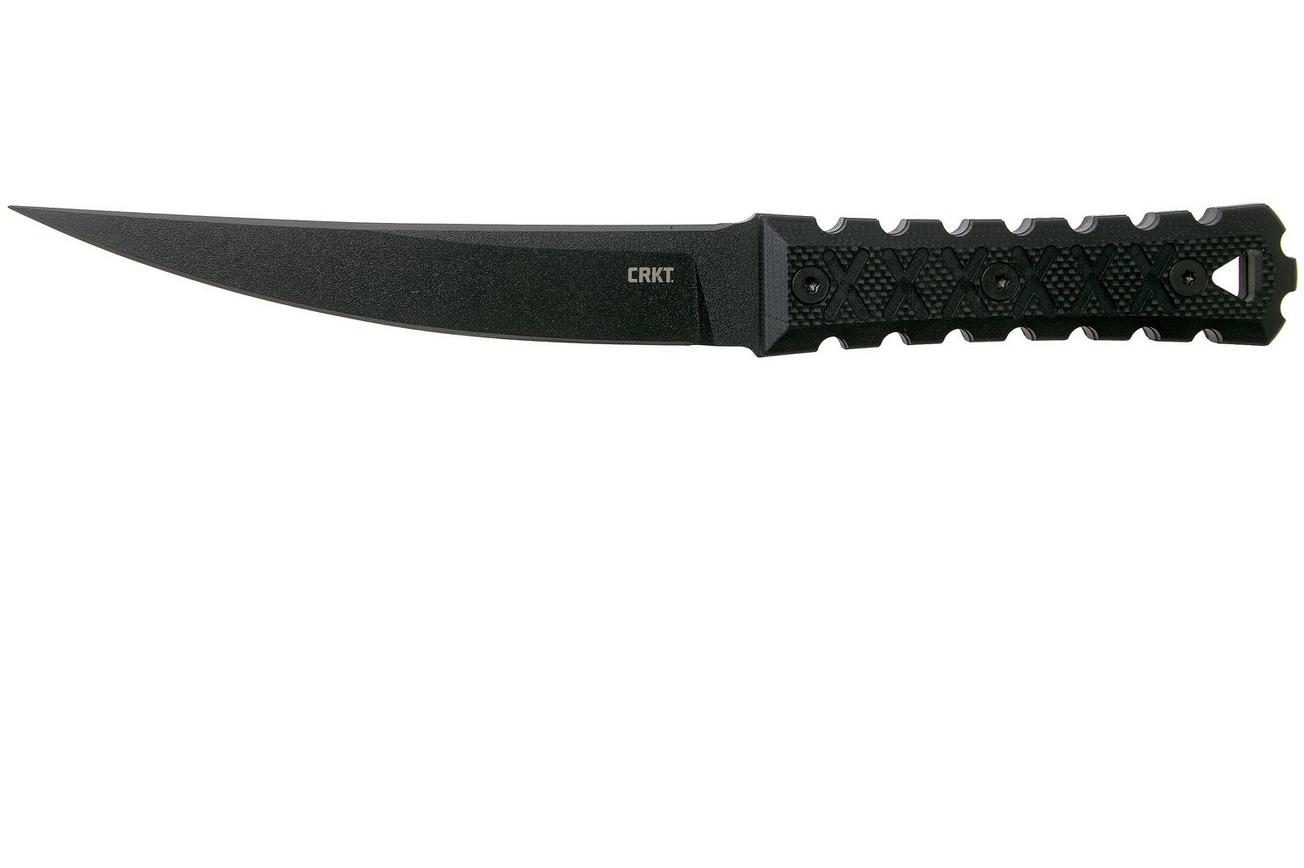 CRKT HZ6 Black 2927 vaststaand mes, James Williams design