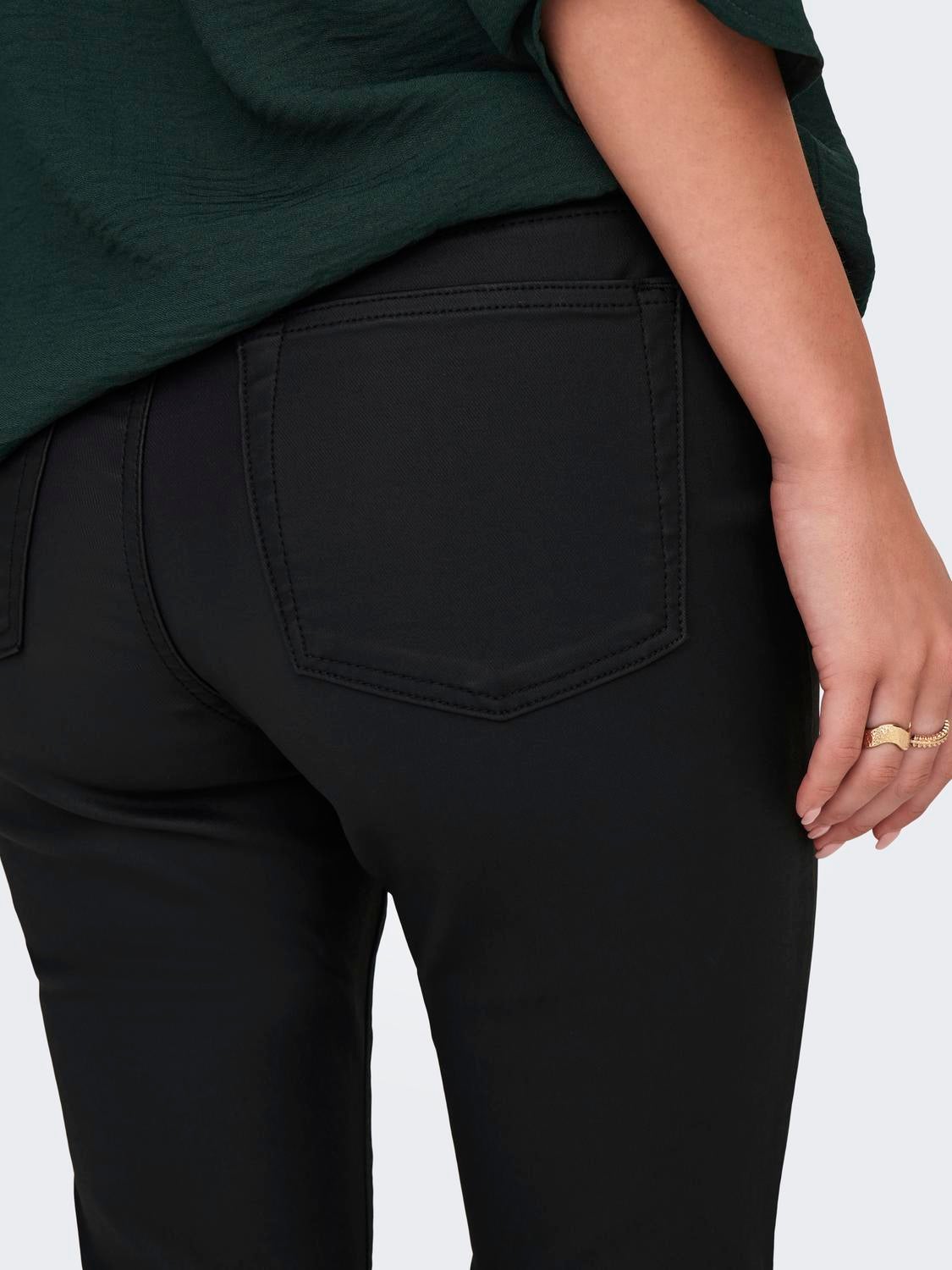 JDYSUNNY Hohe Taille Retro-Fit, ausgestellt Jeans Black Denim