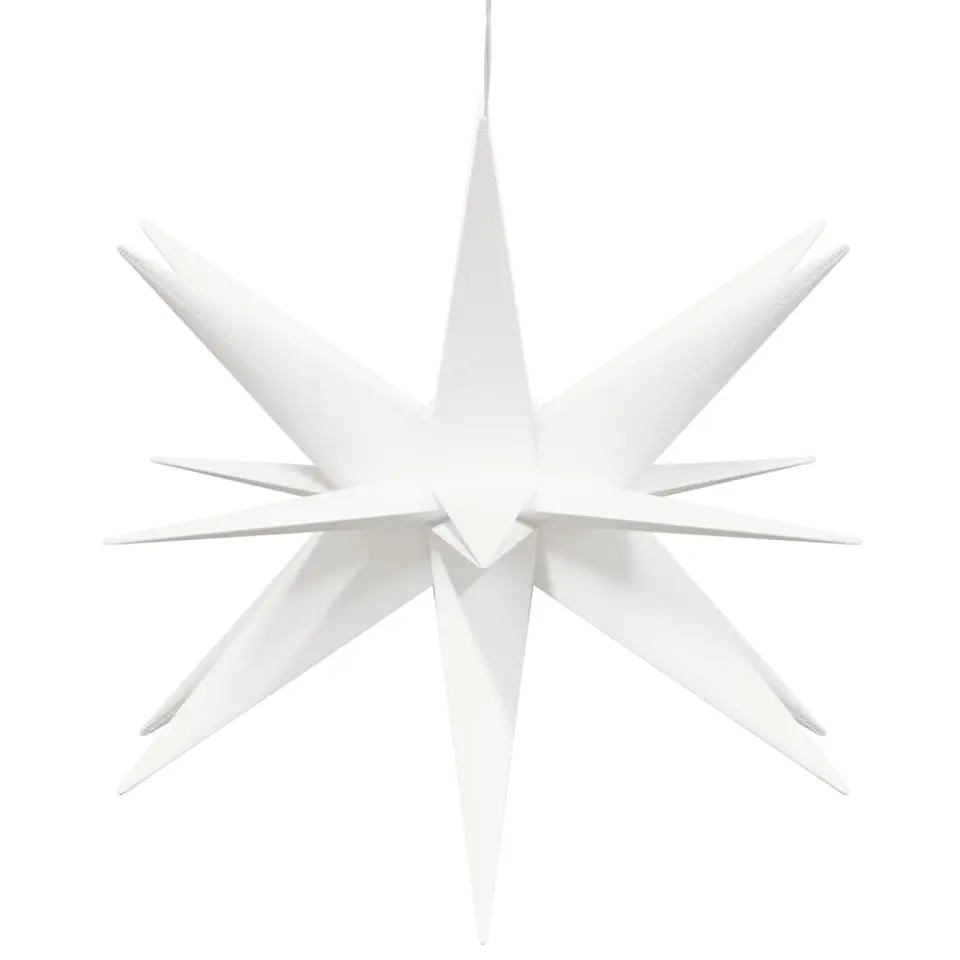 vidaXL - Kerstverlichting - White - 43 cm