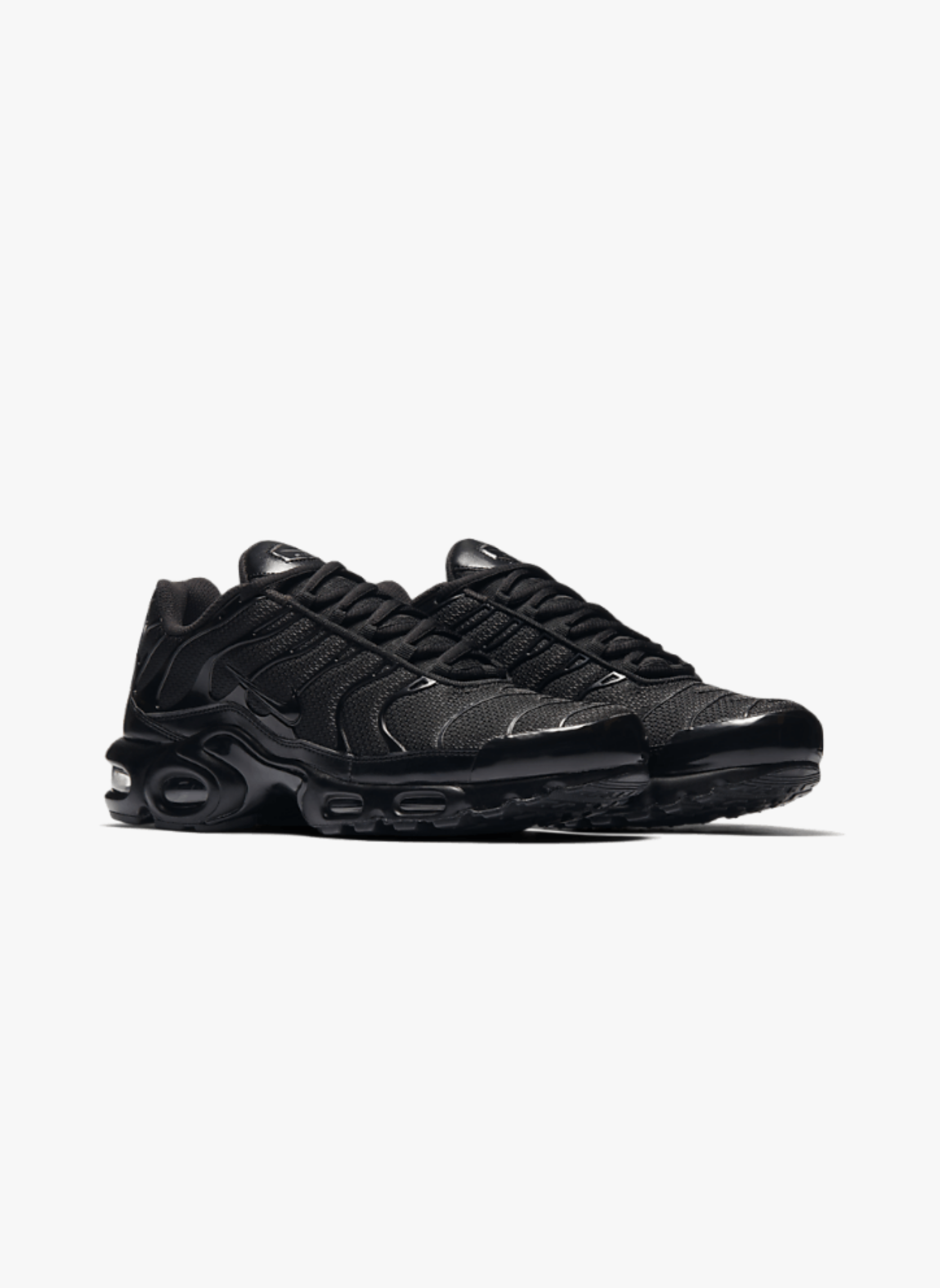 Nike air max plus triple black | Noir
