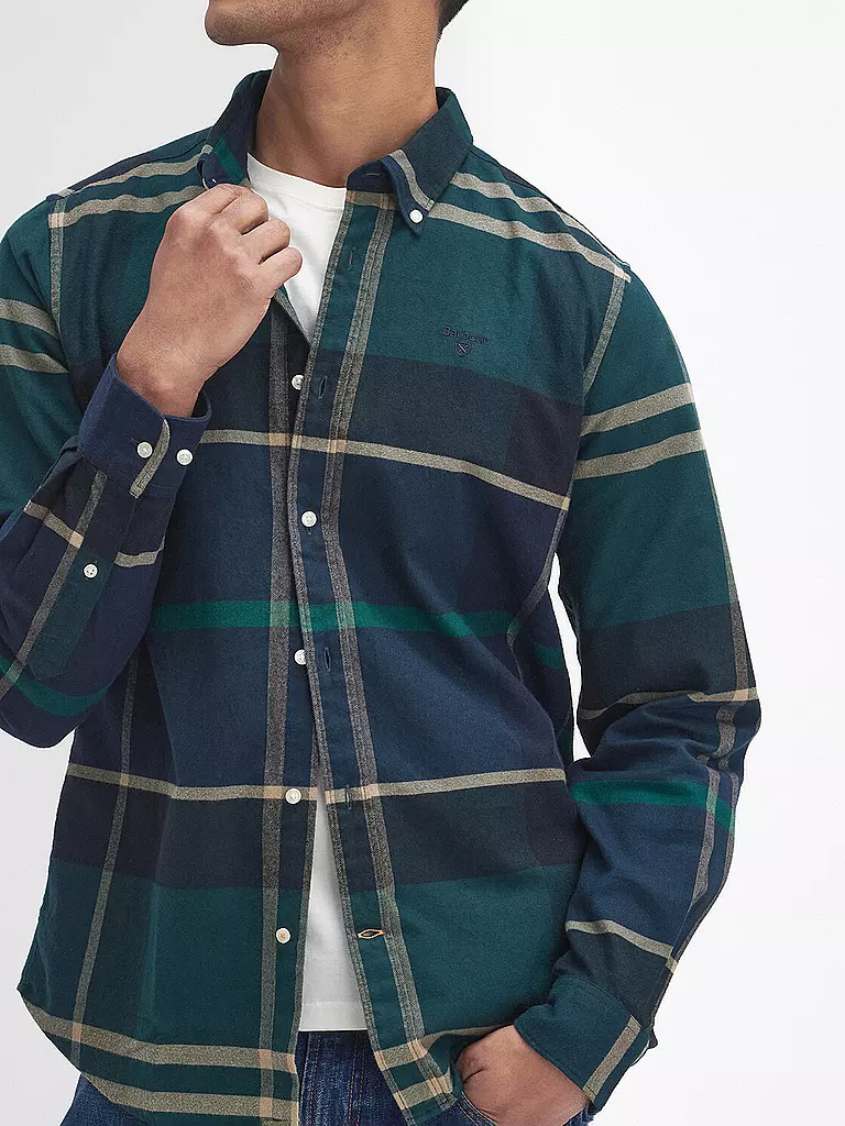 BARBOUR Flanellhemd  dunkelblau
