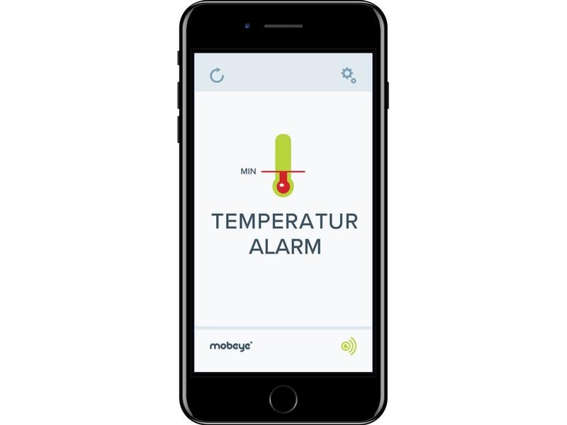 Mobeye Temperaturmelder ThermoGuard CM4200 4G Temperaturüberwachung – wirksamer Schutz gegen Kälte- oder Überhitzungsschäden