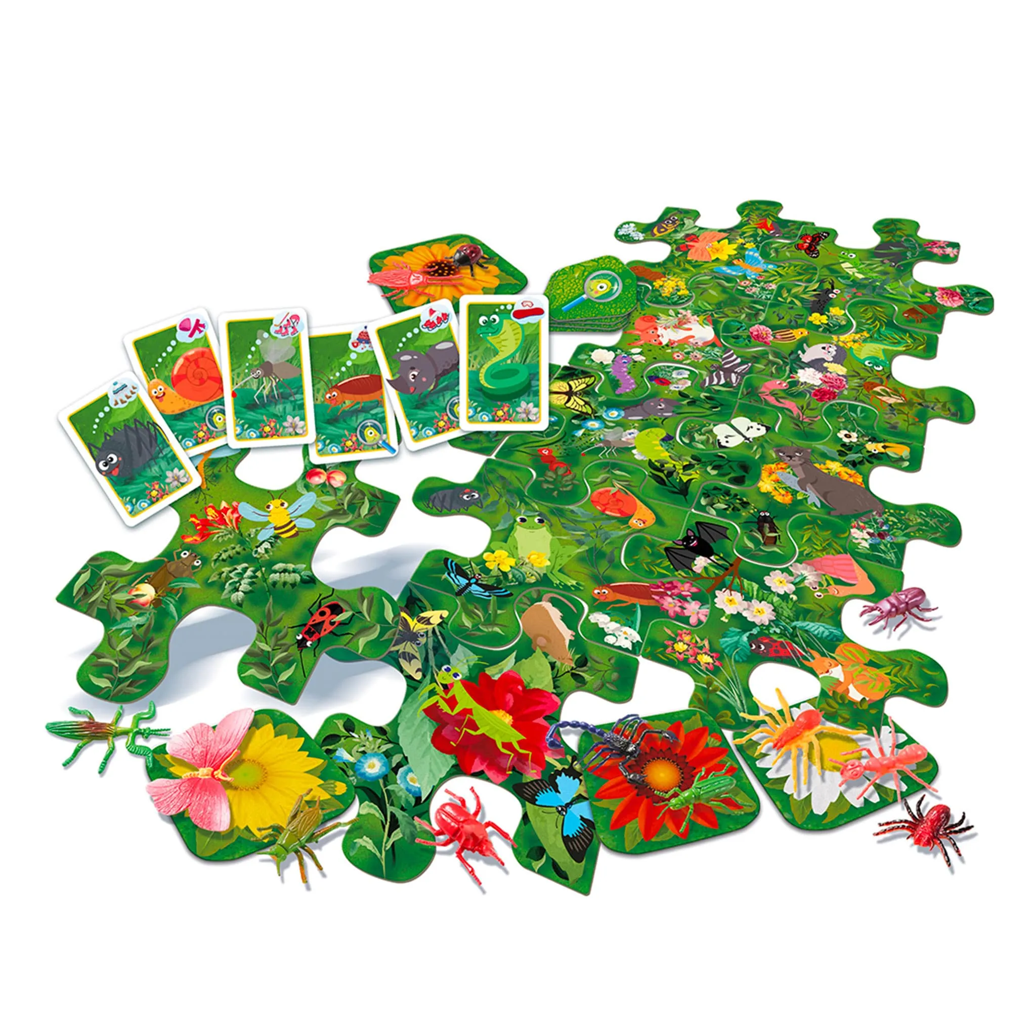 Tactic Cherche Et Trouve Fleurs et insectes