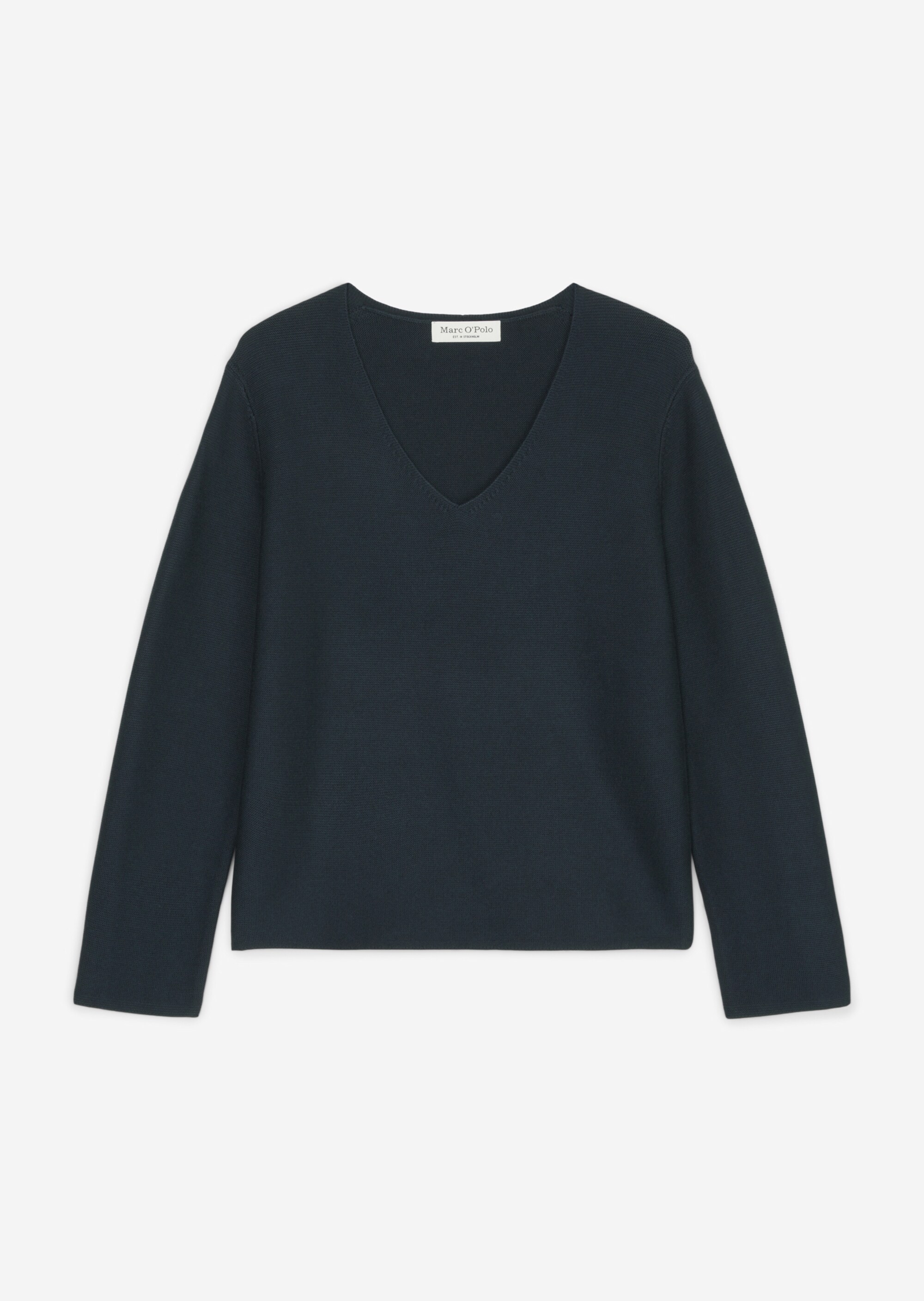 V-Neck-Pullover looseaus Organic Cotton