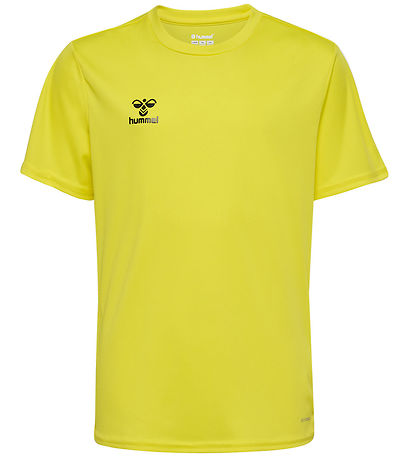 Hummel T-Shirt - hmlEssential - Blåzing Yellow
