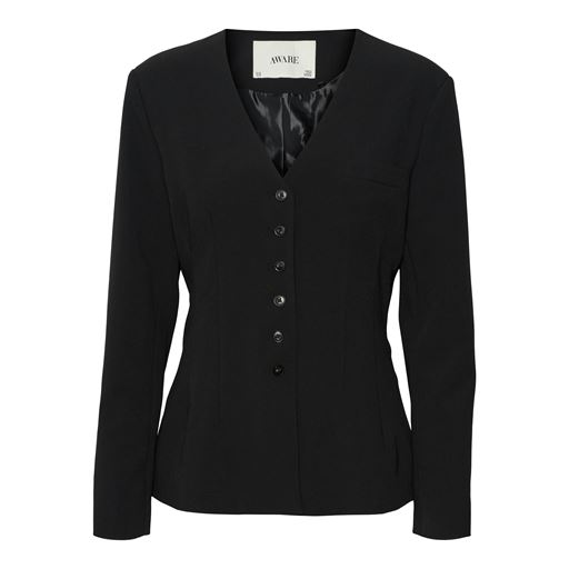AWARE Oceanna V-neck Blazer, Black, 42