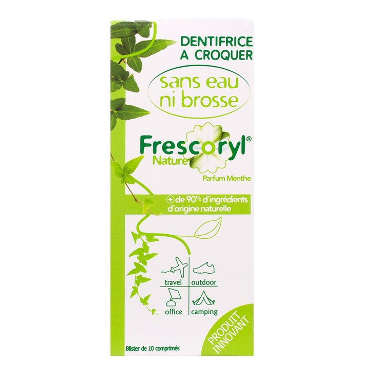Frescoryl 10 comprimés dentifrice