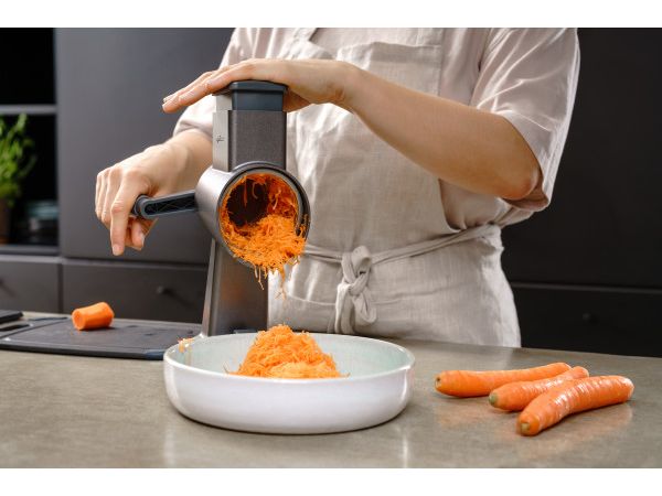Zyliss Trommelreibe Gourmet Grau/Silber Küchenreibe