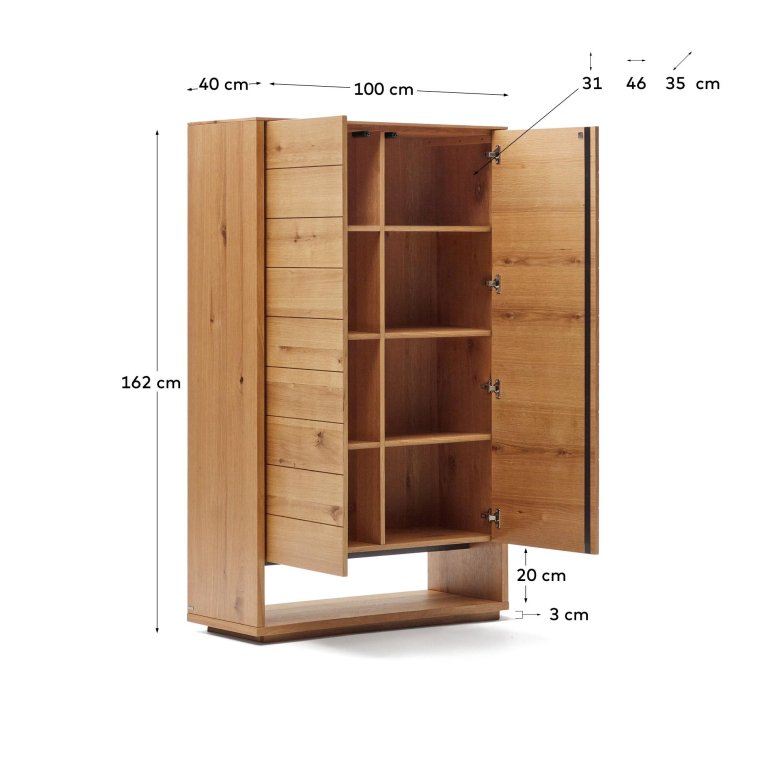 Kave Home Alguema buffetkast 162x100