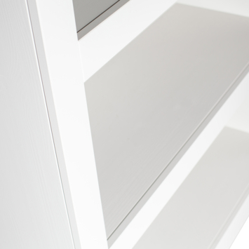 WOOOD wandkast Bonk mist grijs grenenhout 160 x 107 x 39 cm