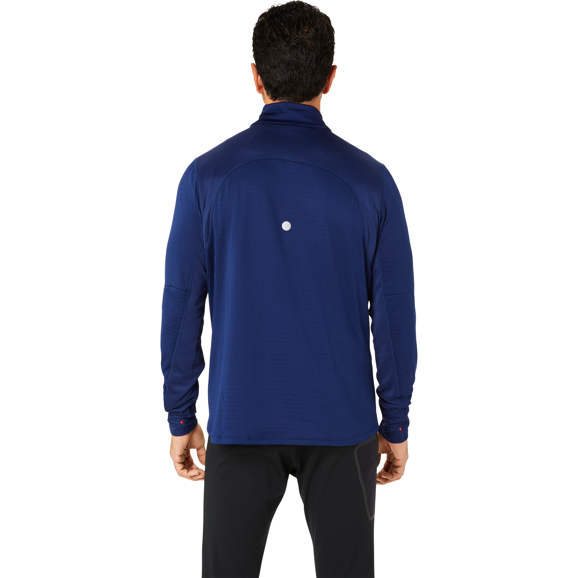 ASICS Road Winter 1/2 Zip Midlayer Herren blue expanse