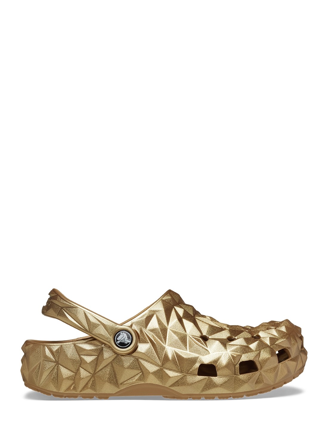 crocs Sabots femme cls metallic geometric clog gold