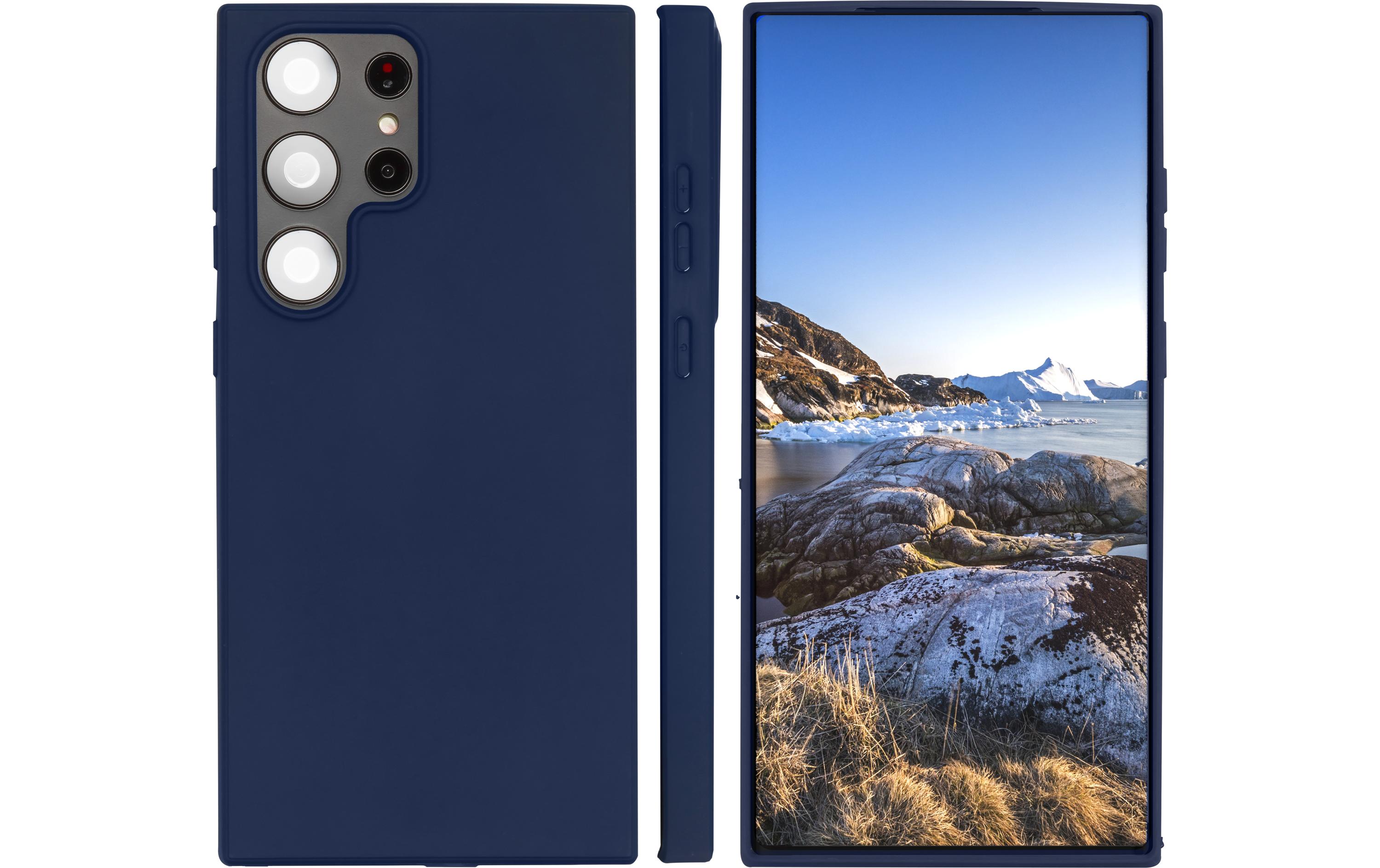 Back Cover Greenland Galaxy S23 Ultra BlauSchutzhülle für das Samsung Galaxy S23 Ultra