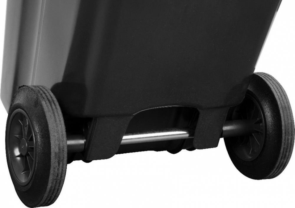 PROREGAL afvalbak Mgb 120 liter HDPE kunststof grijs/zwart
