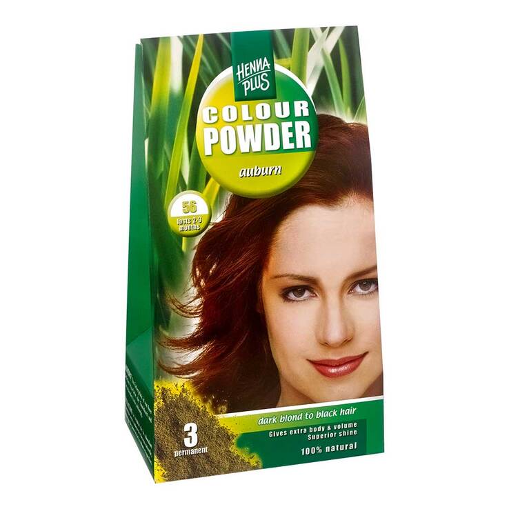 Hennaplus Colour Powder Auburn, 100 g