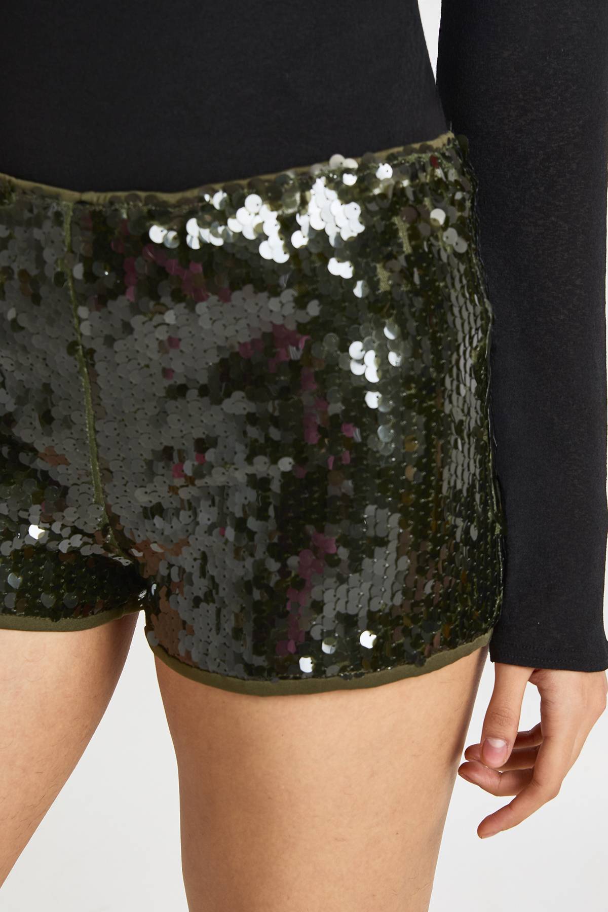boohoo Short Micro à Paillettes