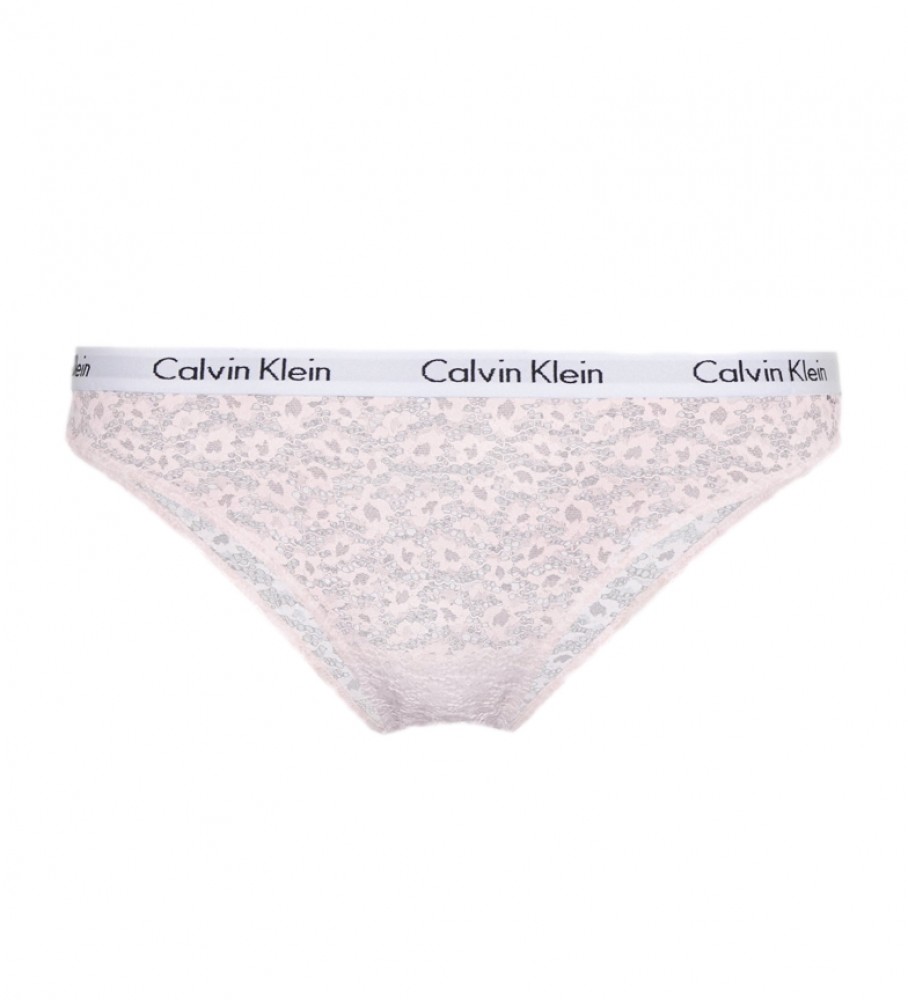 Calcinha biquíni rosa da Calvin Klein