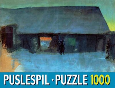 Puslespil Med 1000 Brikker - Oluf Høst