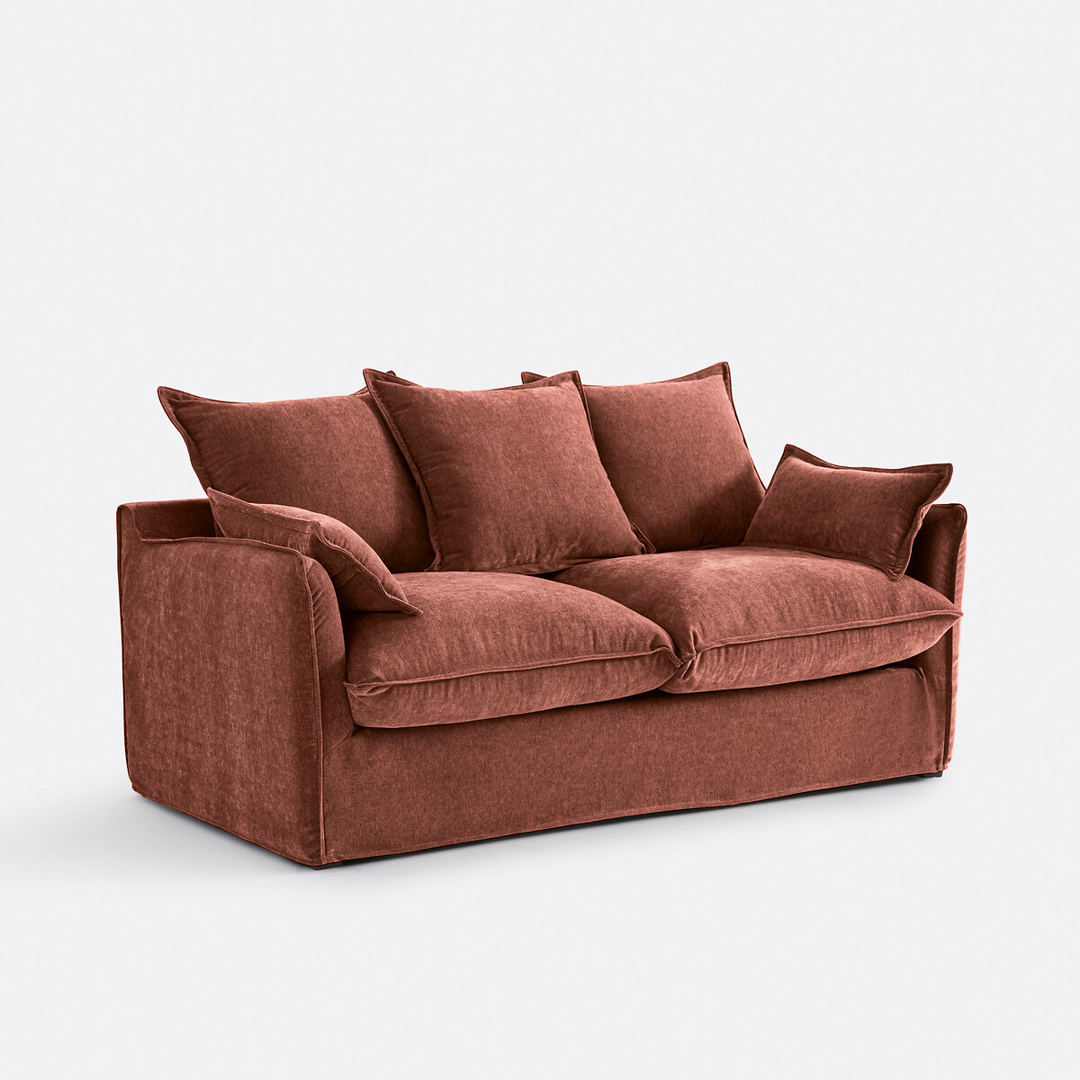 LA REDOUTE INTERIEURS<br>Sleapbank H14 cm, mistura de poliéster, Odna