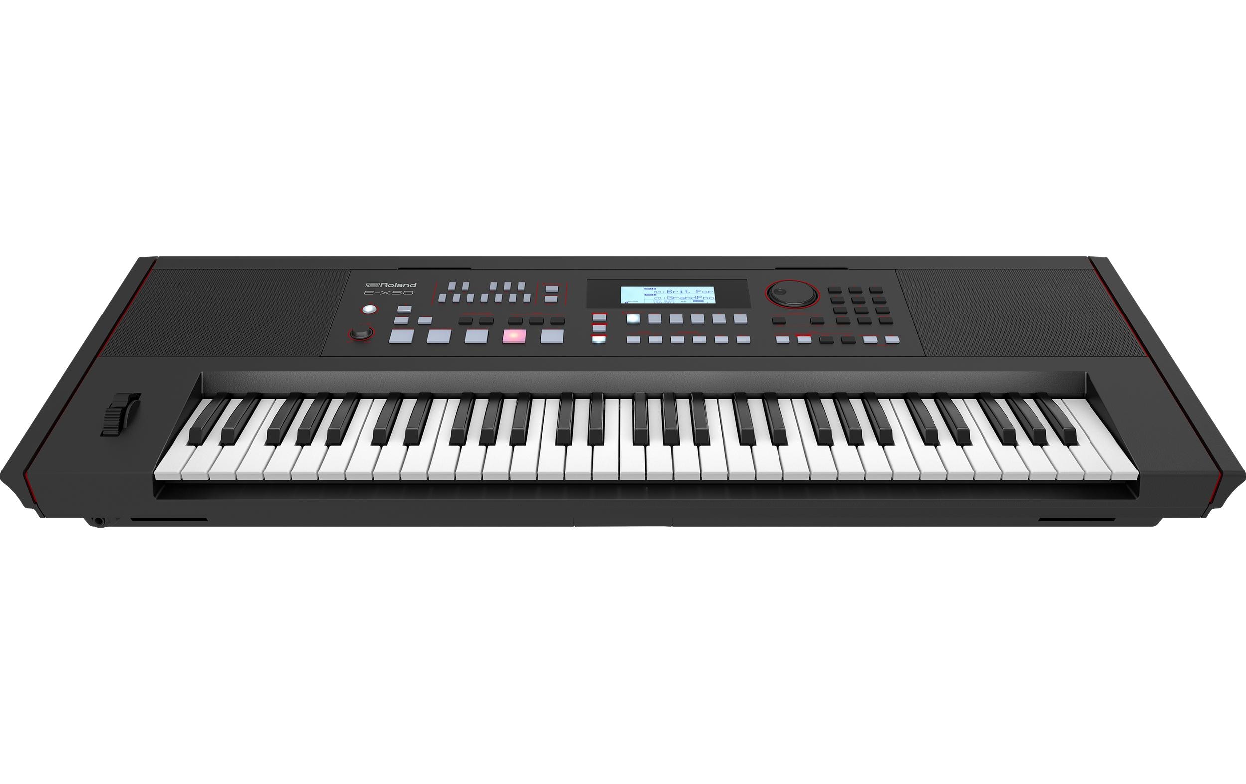 Keyboard E-X50<br>Leistungsstarkes Entertainment-Keyboard mit professionellen Sounds