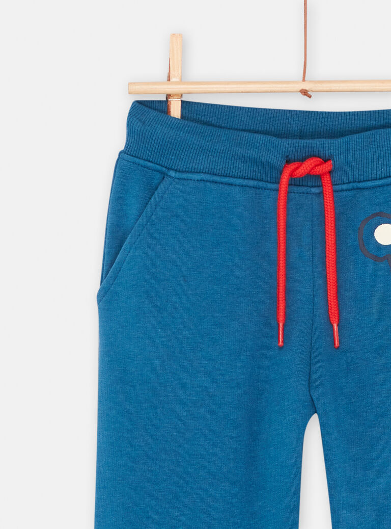 Jogging bleu à animation panthère garçon