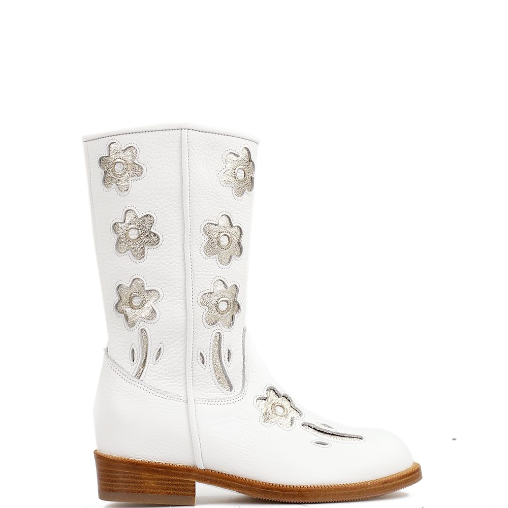 Zecchino d'Oro 5016 wit met bloemen
