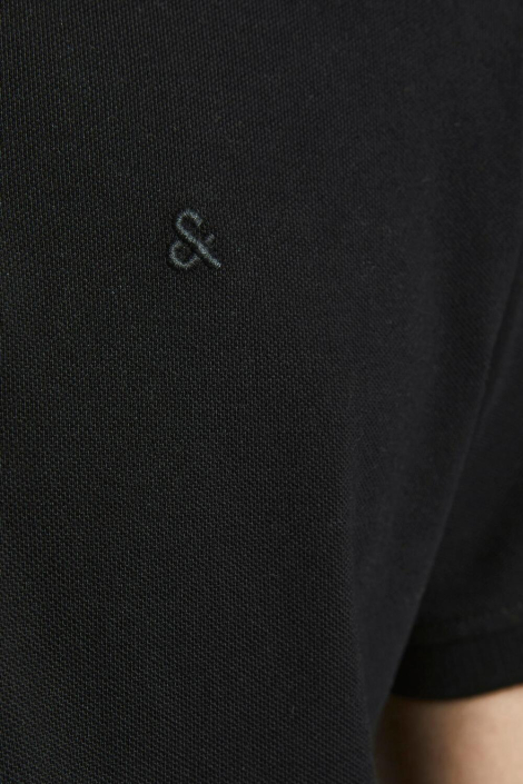 Jack & Jones zwarte heren polo