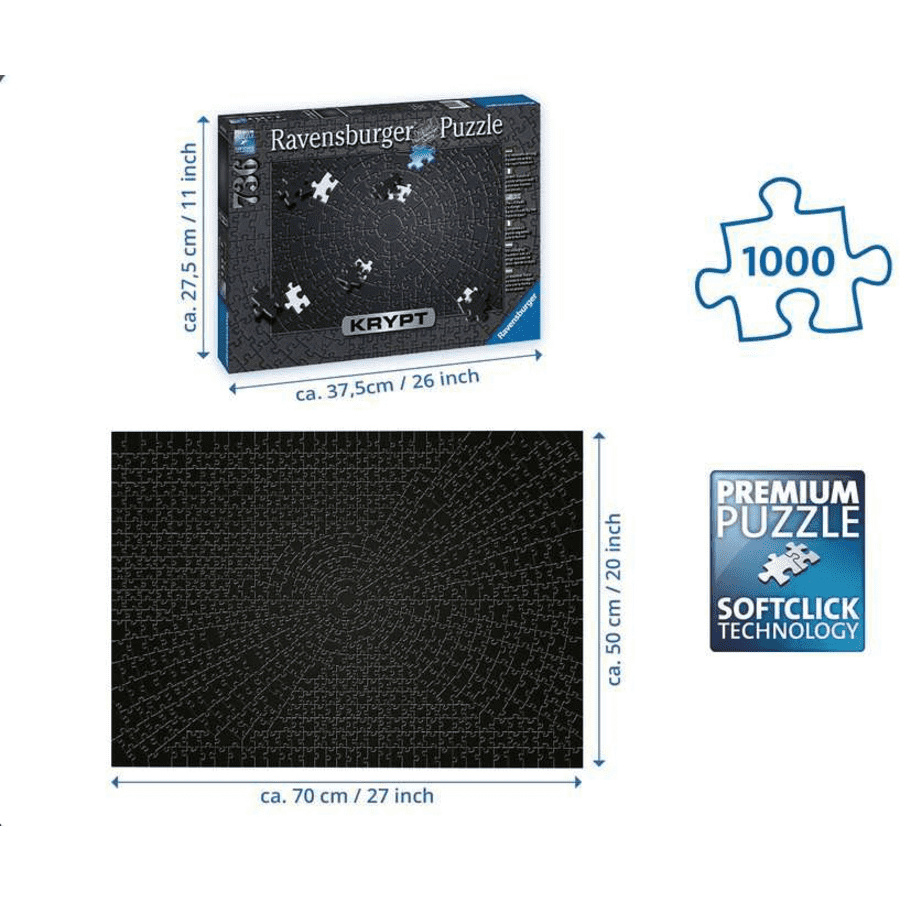 Ravensburger Krypt Black bunt