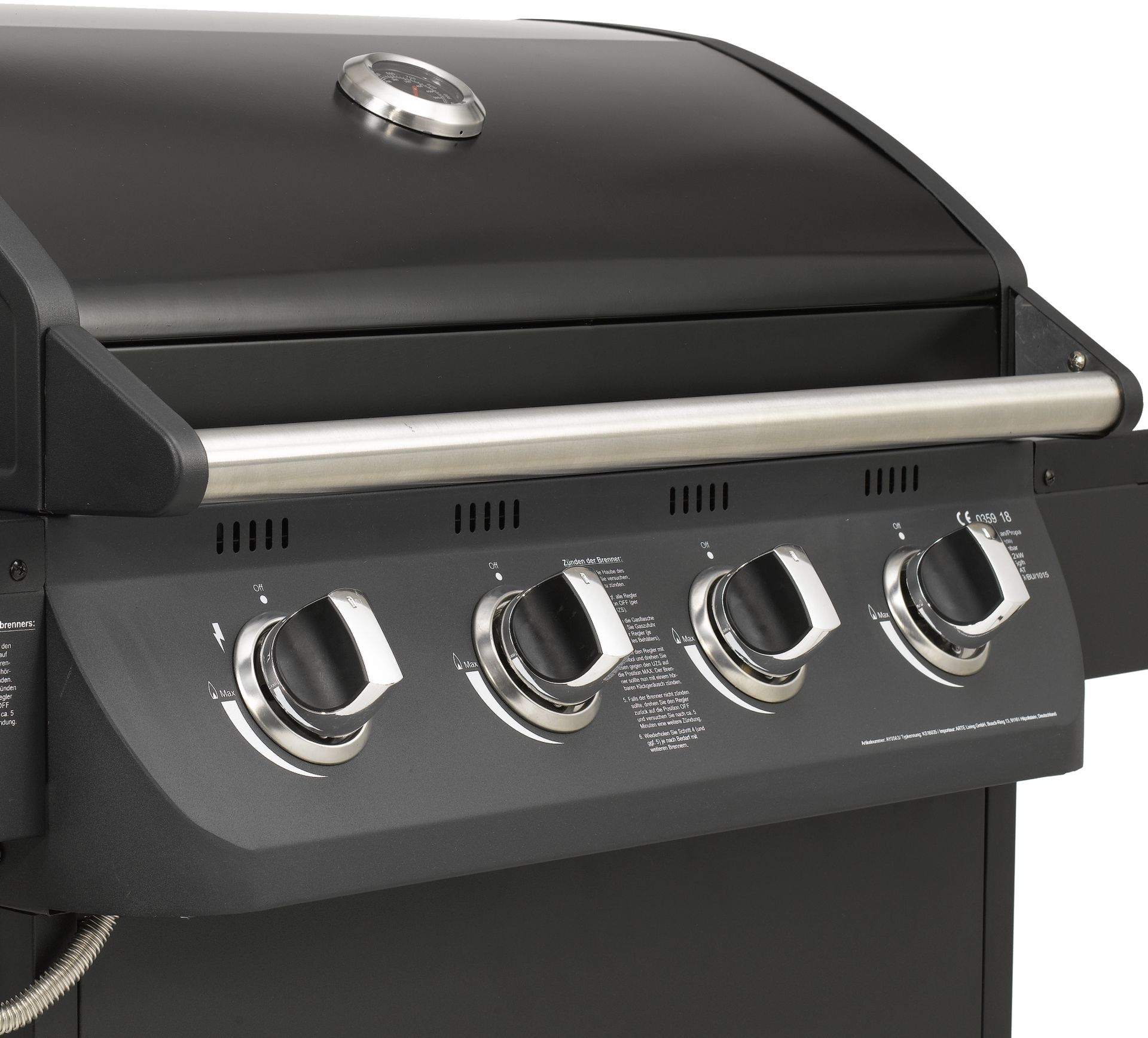 El Fuego Gasgrill Columbus 4+1