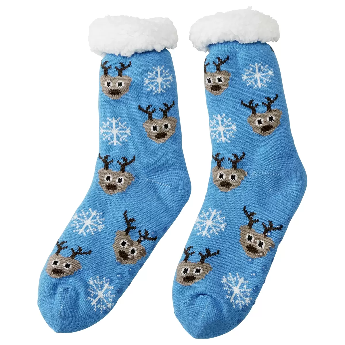 Weihnachtssocken Ondega blau,grau,hellblau,rosa,rot,schwarz,weiss