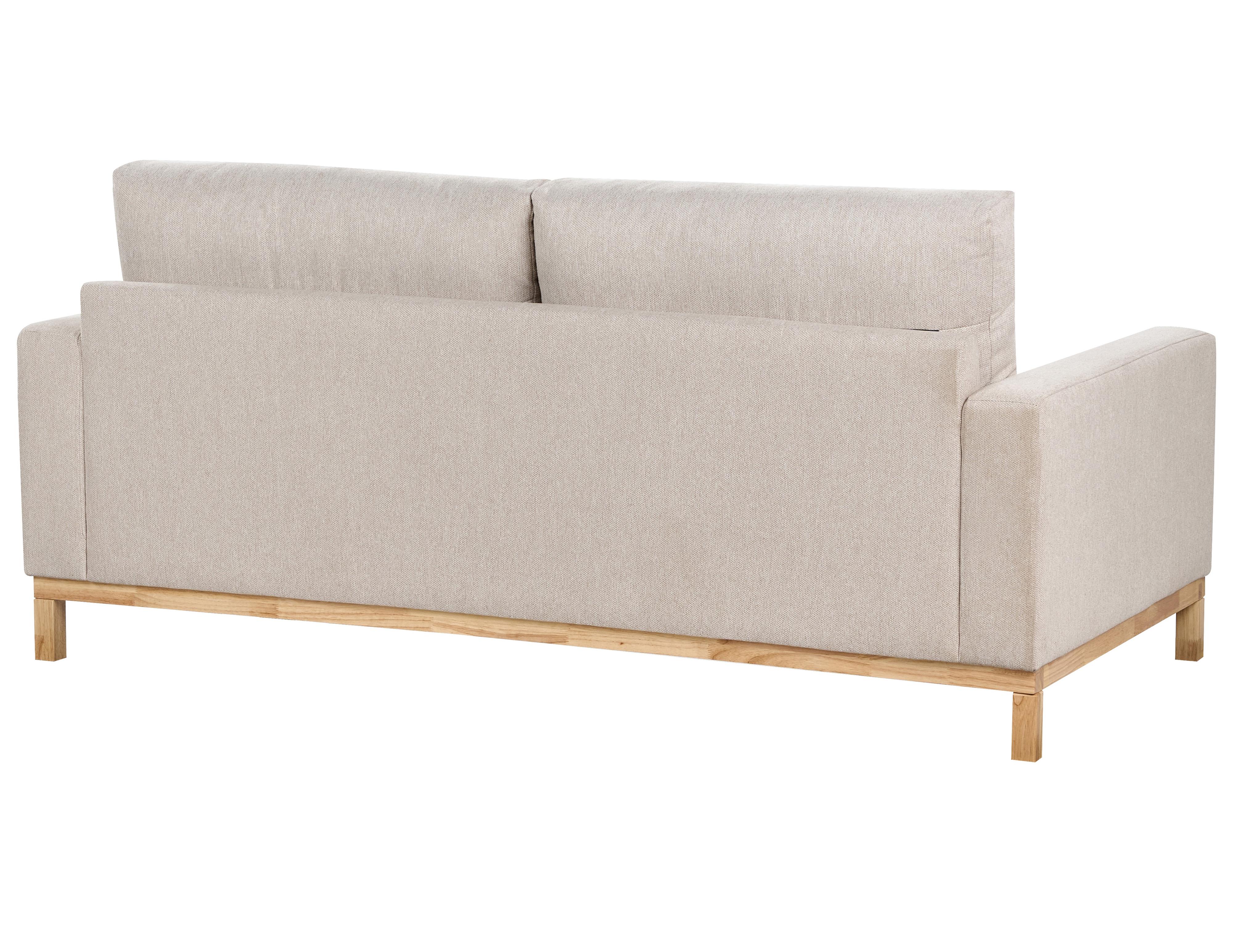 Bank 2-zits SIGGARD Stof Beige