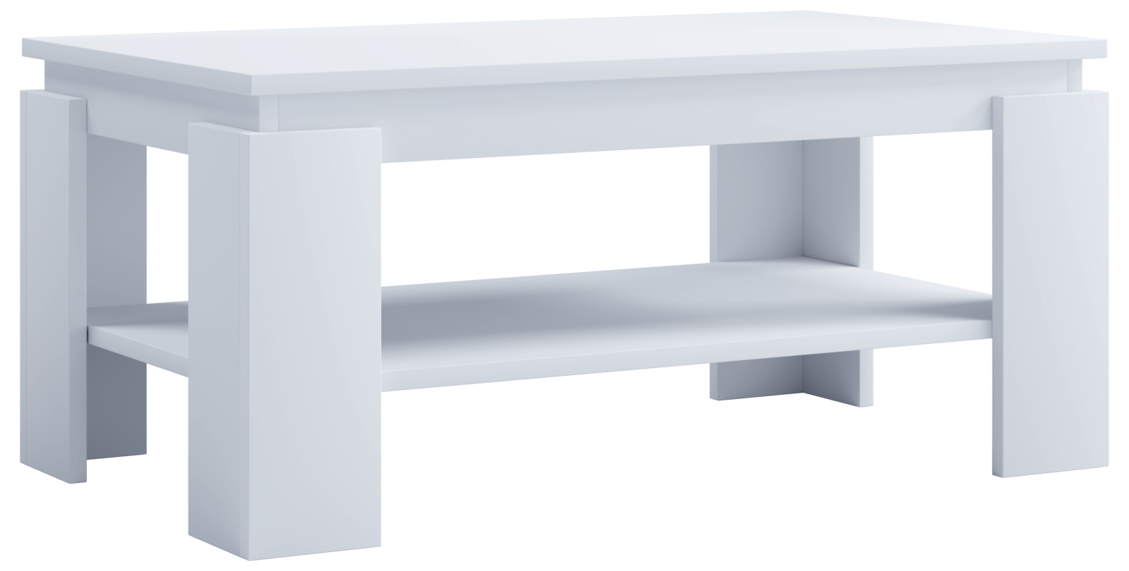 Couchtisch ROLAS - weiß - 90 cm