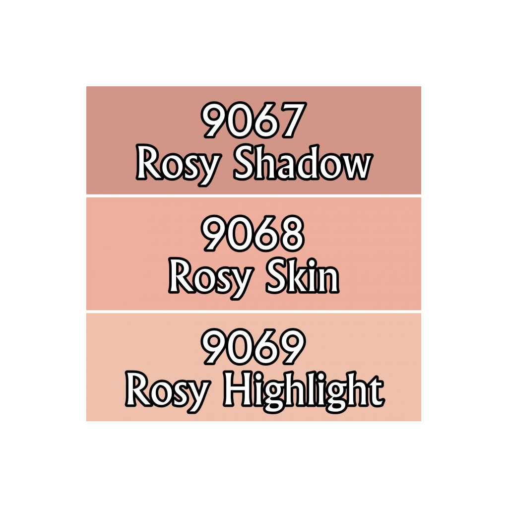 Reaper Master Series Paints Triads: Rosy Skintones