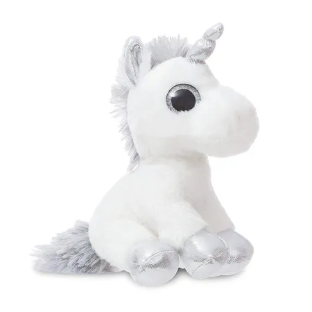Aurora Plüsch Einhorn weiß