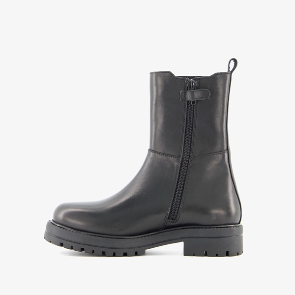 Groot leren meisjes chelsea boots