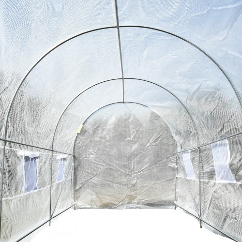 Estufa de jardim branca Outsunny