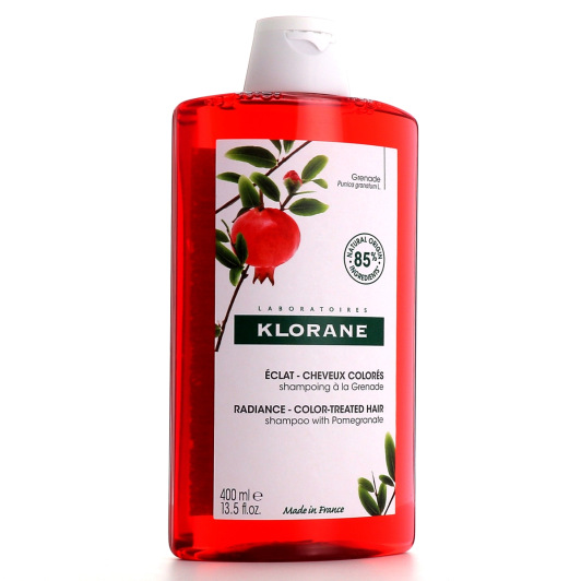 Klorane Shampooing Grenade Éclat Cheveux colorés