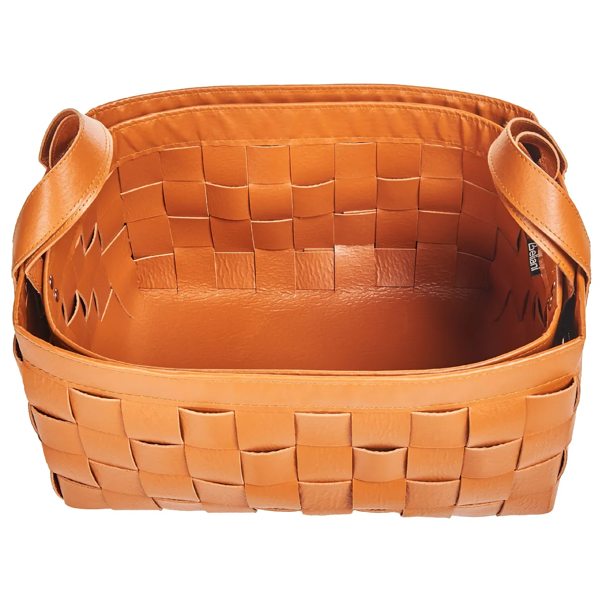 Lot de 2 paniers SIPPAR marron doré - BELIANI