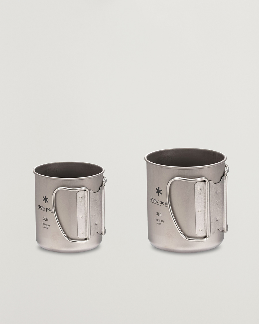 Snow Peak Titanium Mug Starter Set  Black