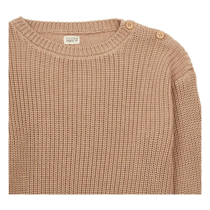 Poudre Organic Pull Pissenlit Coton Bio  | Beige