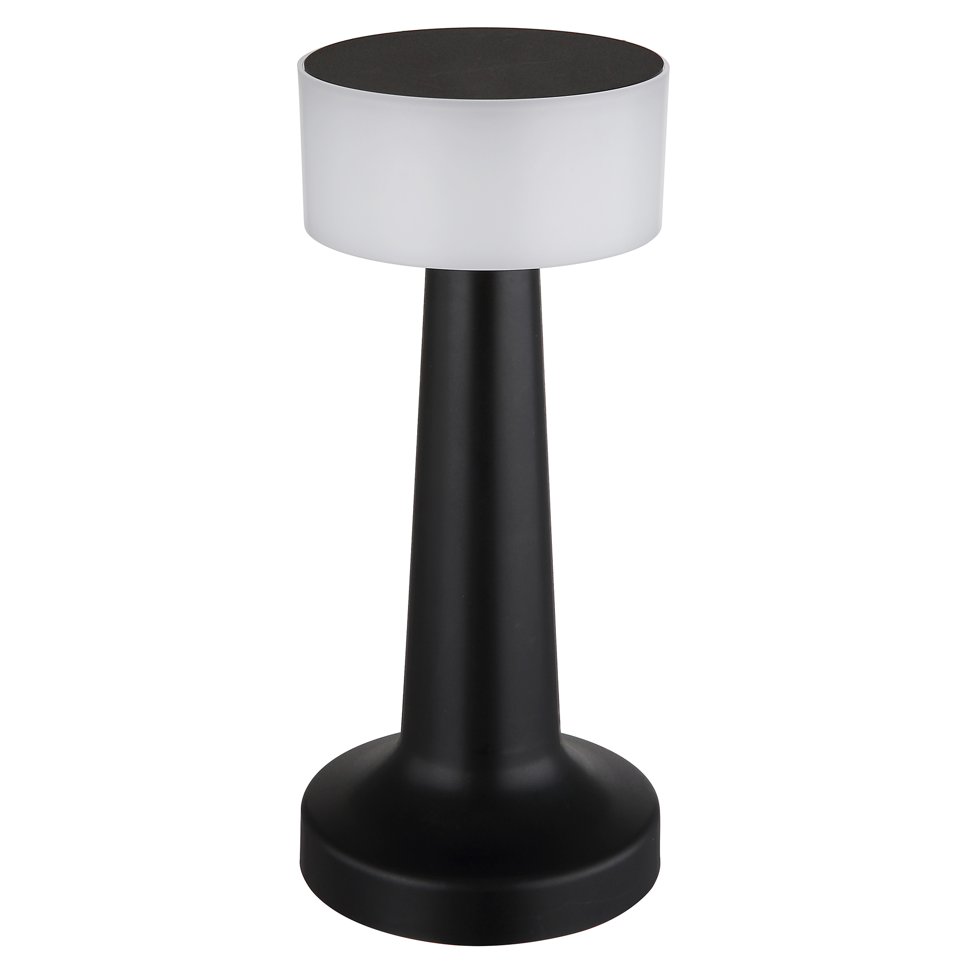 LED-Touch-Tischleuchte - schwarz-weiß - dimmbar