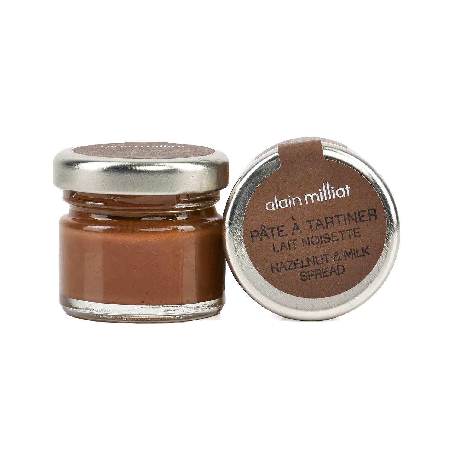 Mini pâte à tartiner chocolat au lait noisette - Alain Milliat