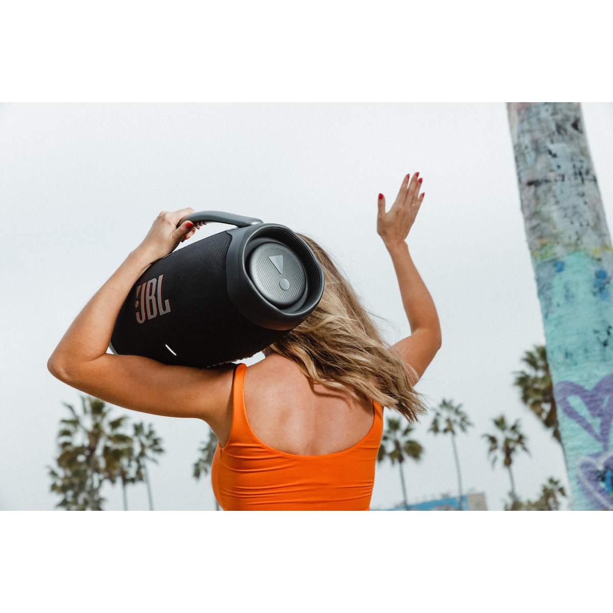 JBL Boombox 3 bærbar høyttaler (sort)