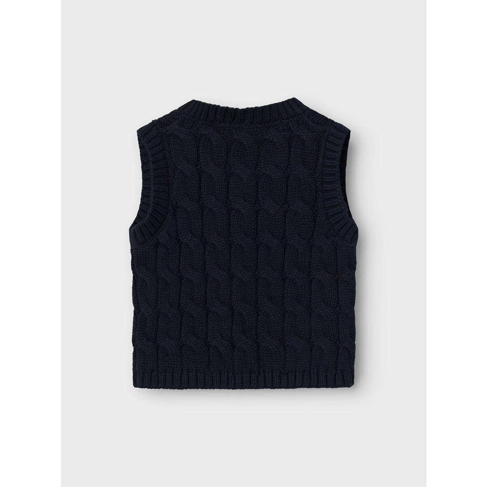 Køb Name It Dark Sapphire Remon Strik Slipover